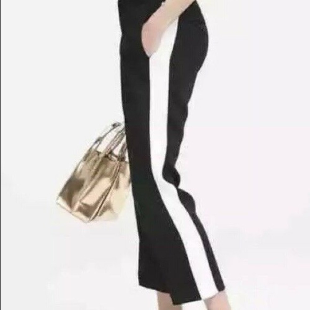 Banana Republic Black Avery Tuxedo Pant